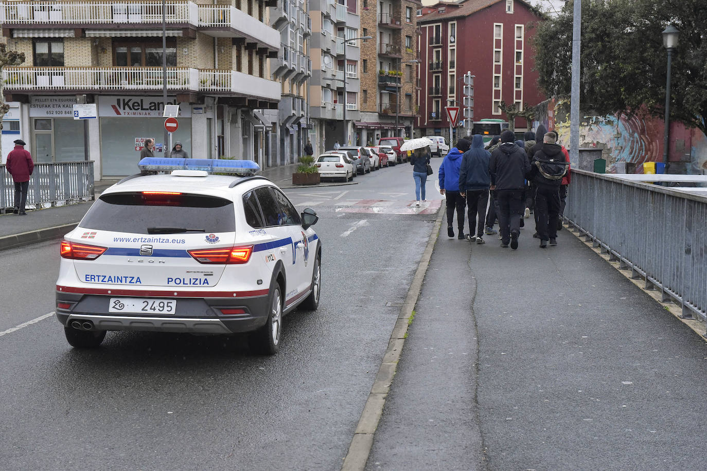 La incidencia de la huelga general del 30 de enero convocada por ELA y LAB ha tenido una incidencia dispar en Gipuzkoa.