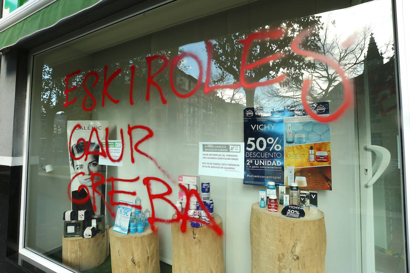 La incidencia de la huelga general del 30 de enero convocada por ELA y LAB ha tenido una incidencia dispar en Gipuzkoa.