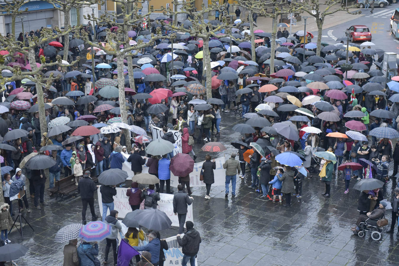 La incidencia de la huelga general del 30 de enero convocada por ELA y LAB ha tenido una incidencia dispar en Gipuzkoa.