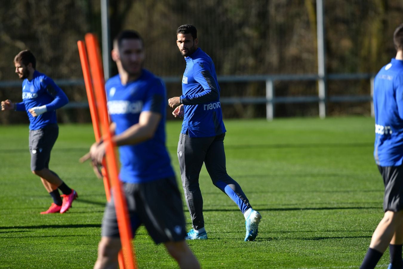 agnan y Pardo no han saltado al césped por sus respectivas salidas al Mirandés y el Girondins, mientras el brasileño entrena a buen ritmo a dos días de jugar en Butarque contra el Leganés.