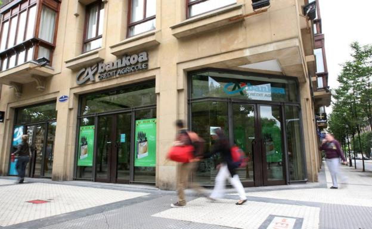 Los tipos en negativo reducen el beneficio de Bankoa a 8 millones