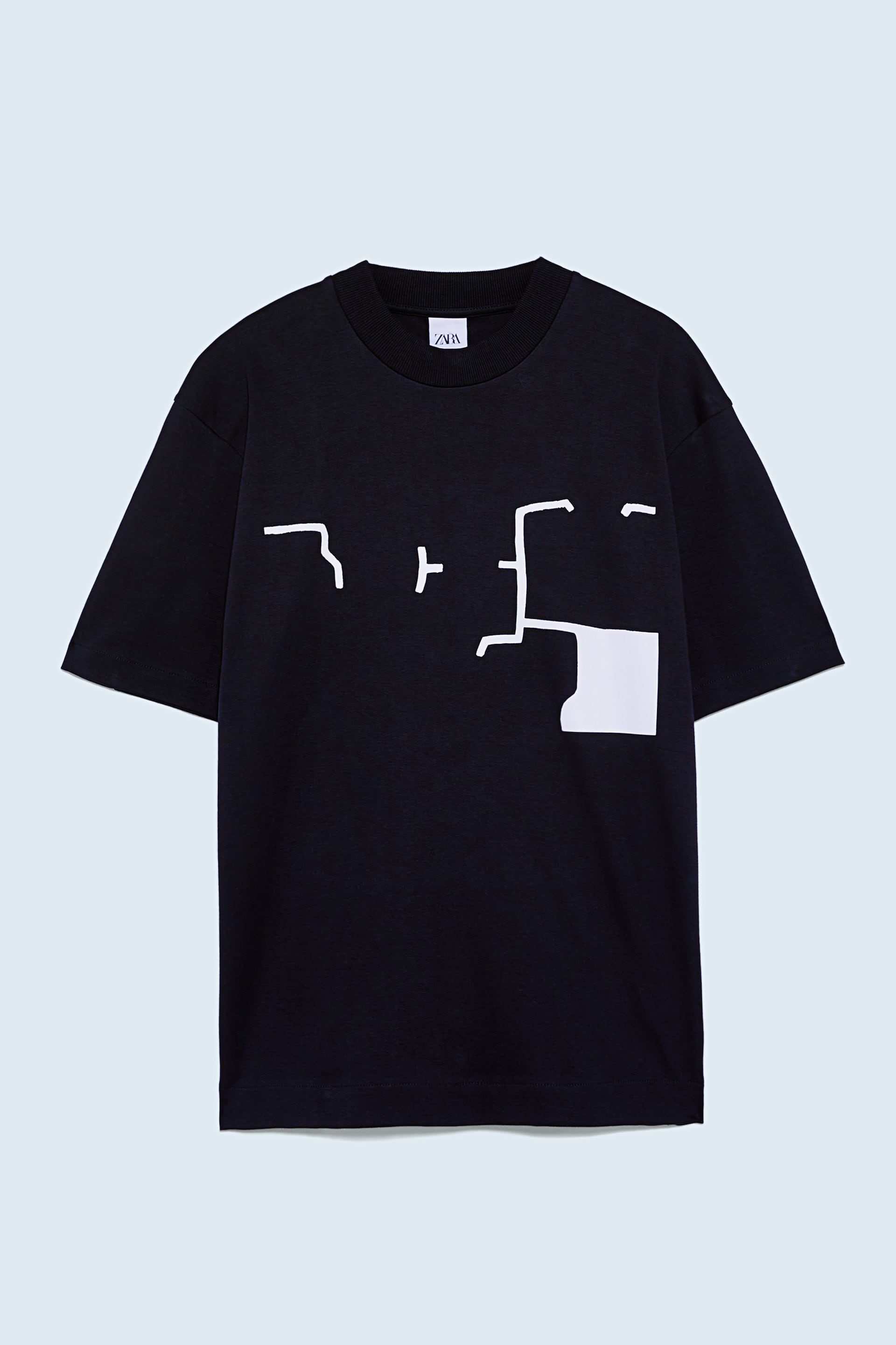 Camisetas y sudaderas para hombres con estampados con obras del artista donostiarra están a la venta en todo el mundo