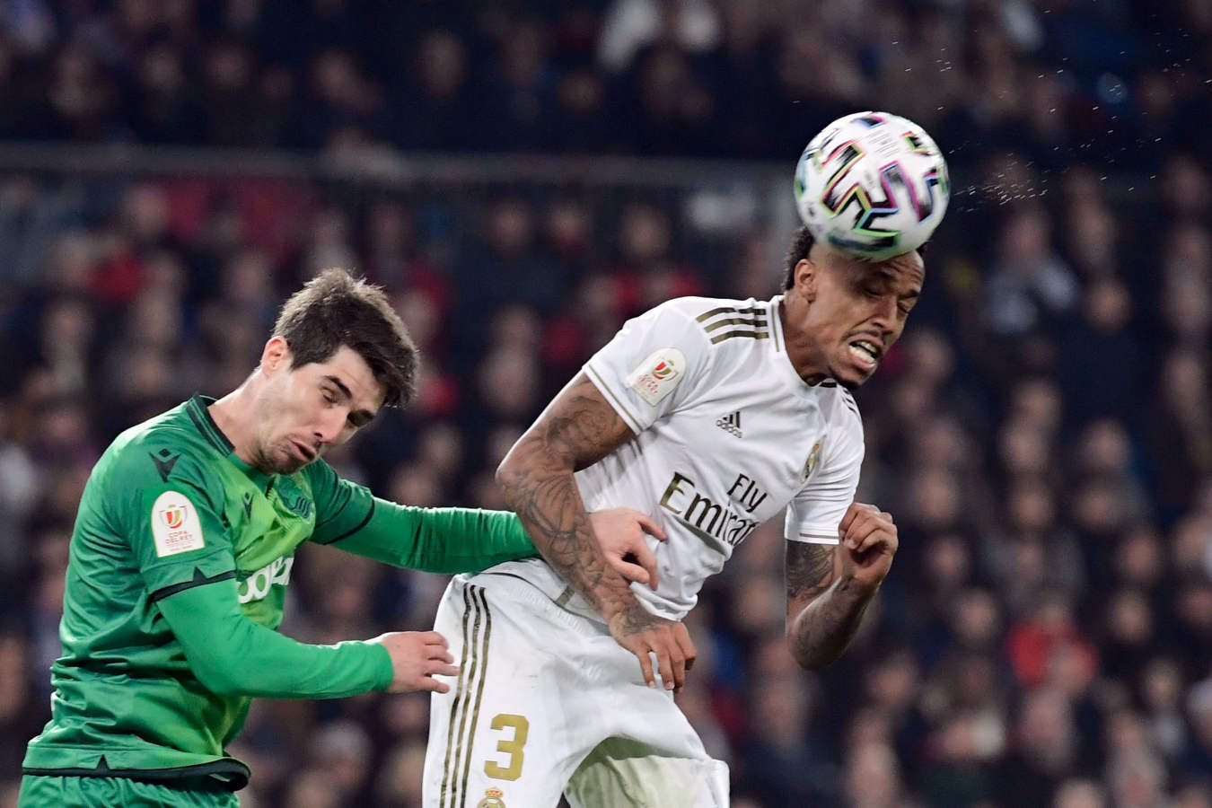 El Real Madrid y la Real Sociedad se enfrentan en los cuartos de final de la Copa del Rey en el Santiago Bernabéu