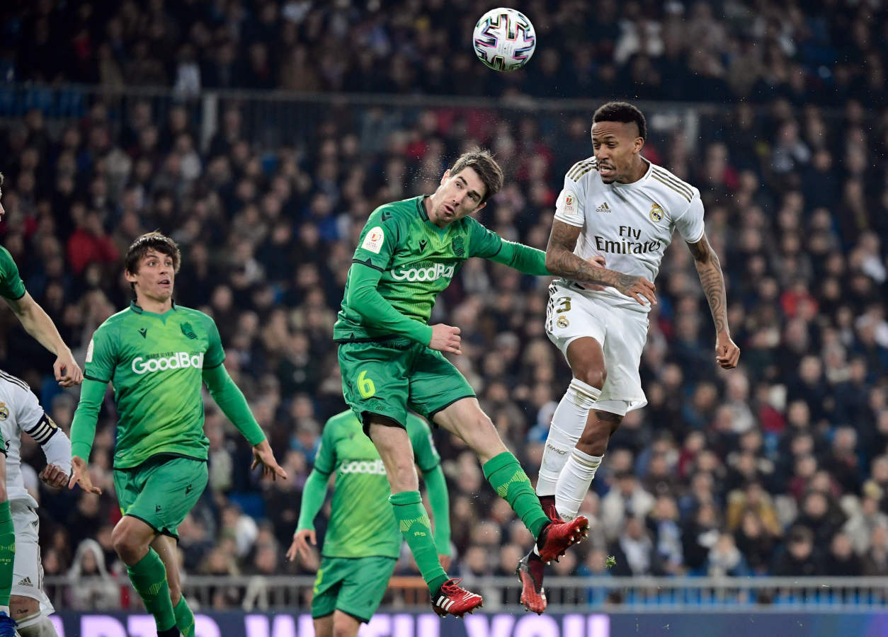 El Real Madrid y la Real Sociedad se enfrentan en los cuartos de final de la Copa del Rey en el Santiago Bernabéu