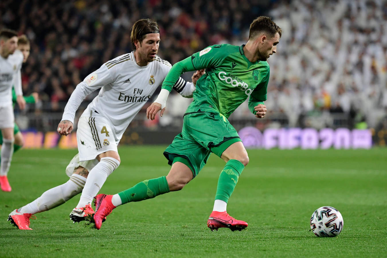 El Real Madrid y la Real Sociedad se enfrentan en los cuartos de final de la Copa del Rey en el Santiago Bernabéu