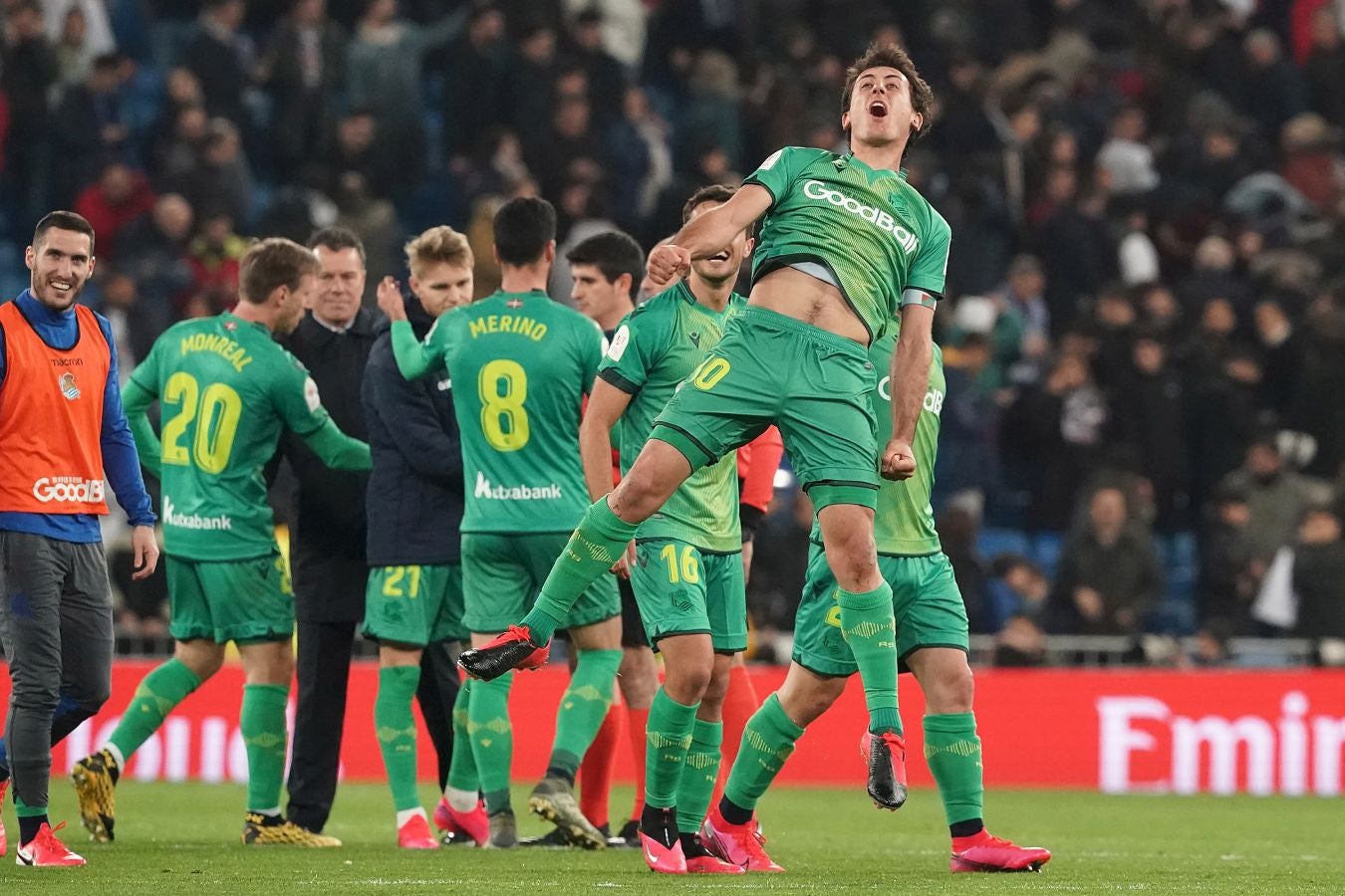 El Real Madrid y la Real Sociedad se enfrentan en los cuartos de final de la Copa del Rey en el Santiago Bernabéu