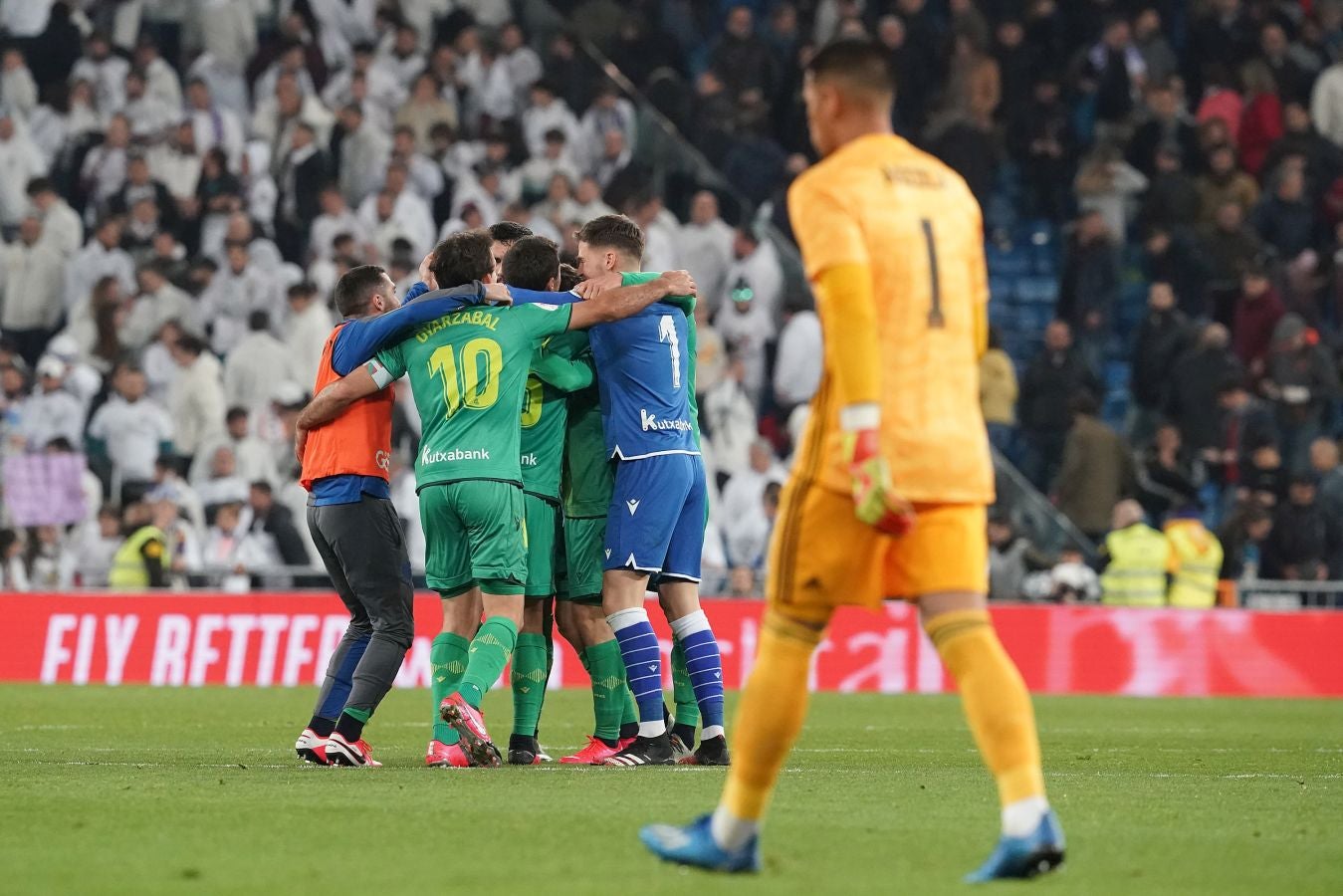 El Real Madrid y la Real Sociedad se enfrentan en los cuartos de final de la Copa del Rey en el Santiago Bernabéu