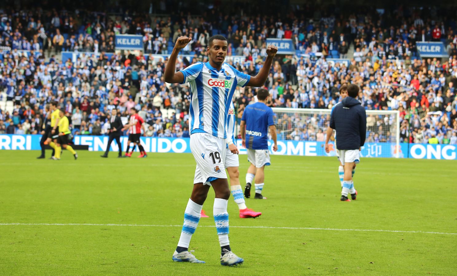 Las mejores imágenes del derbi en el Reale Arena.