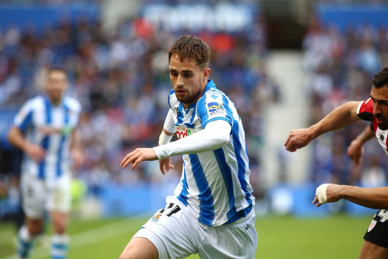 Las mejores imágenes del derbi en el Reale Arena.