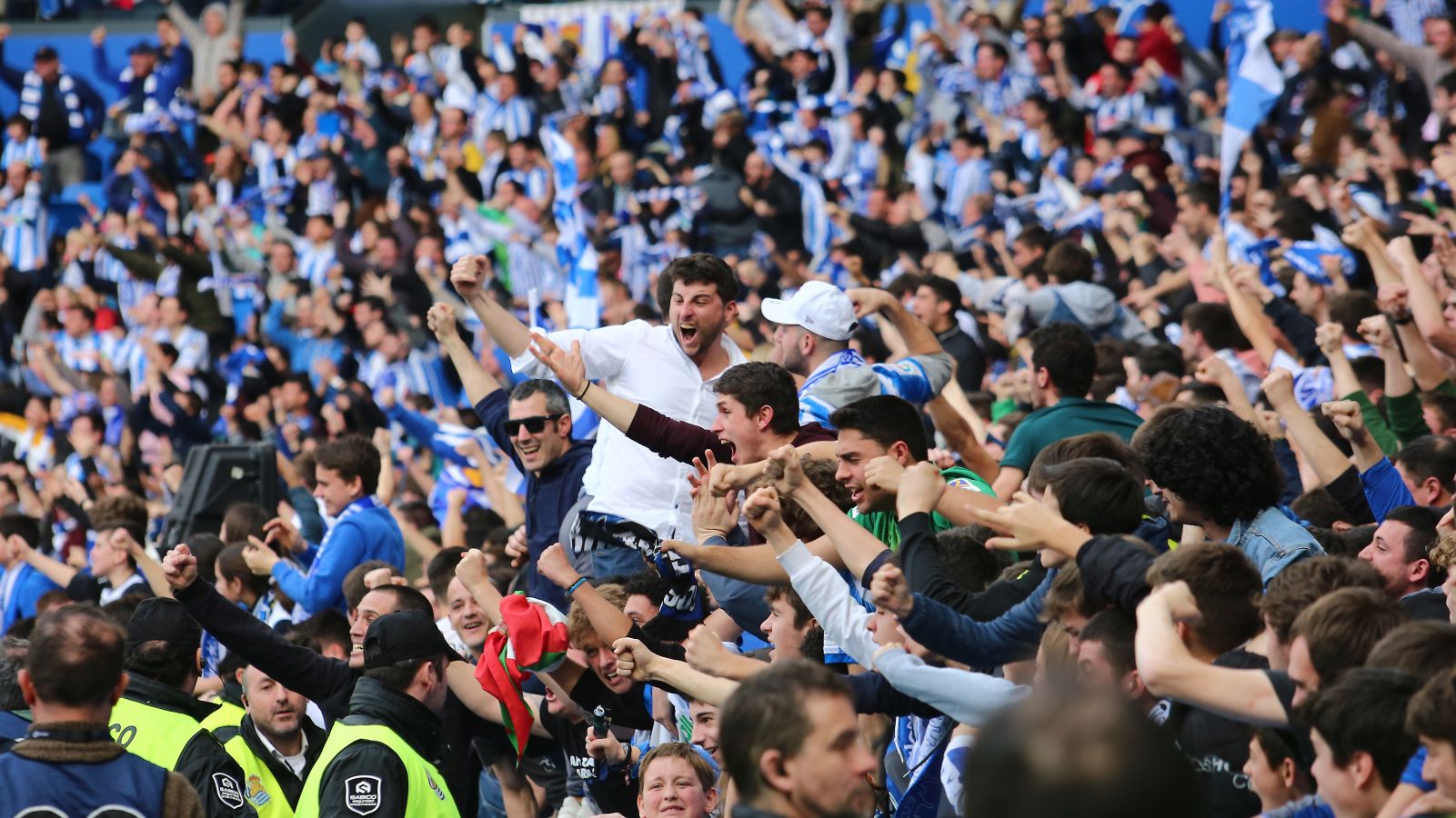Las mejores imágenes del derbi en el Reale Arena.