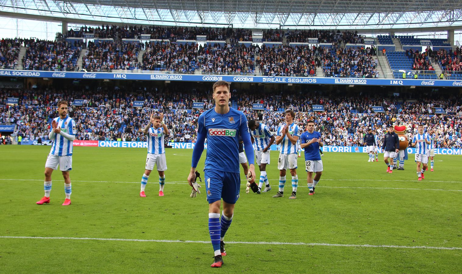 Las mejores imágenes del derbi en el Reale Arena.