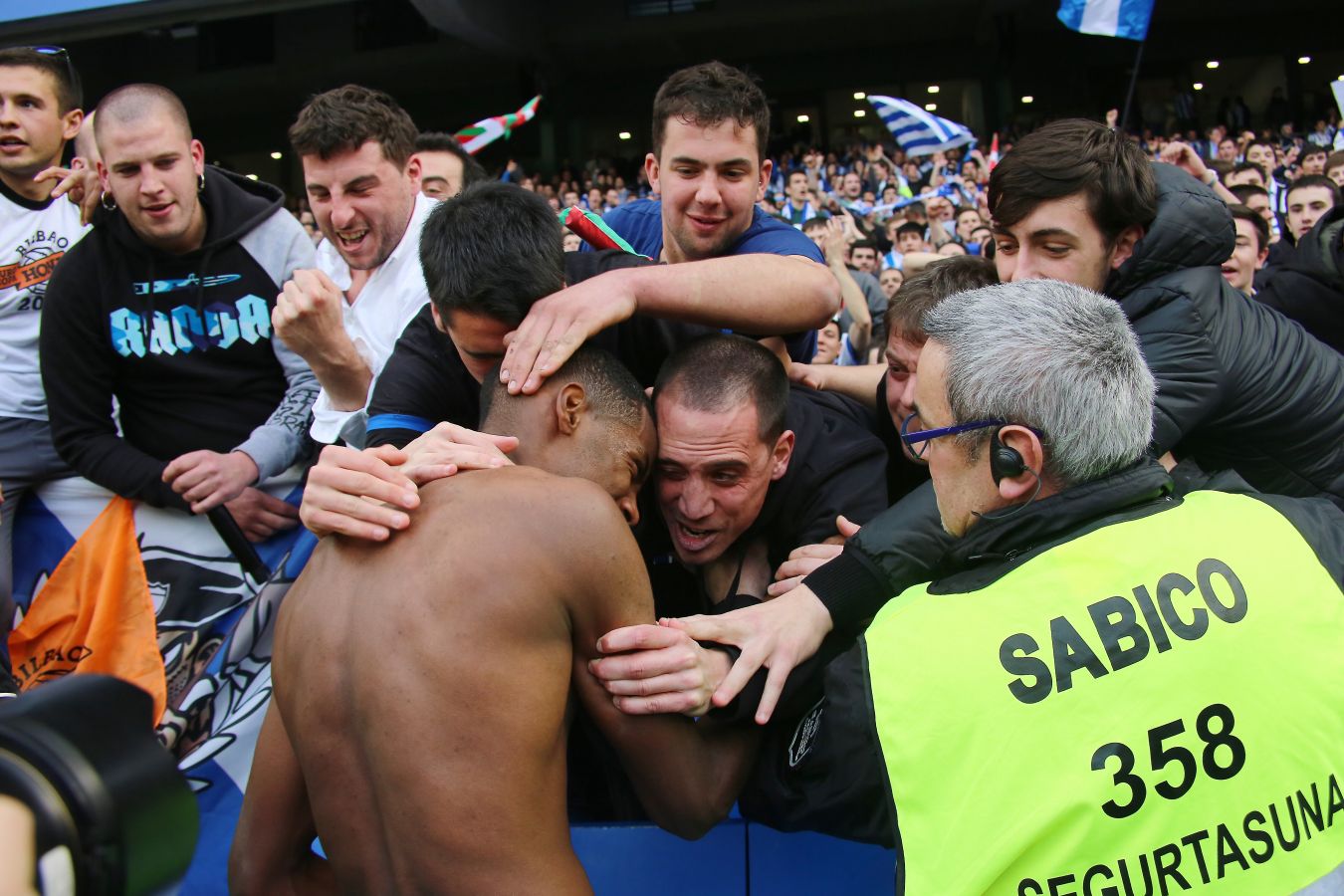 Las mejores imágenes del derbi en el Reale Arena.