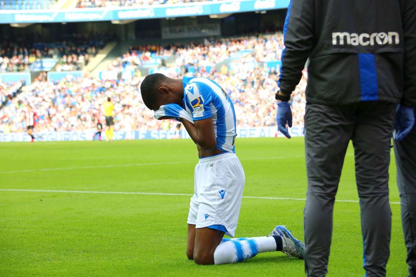 Las mejores imágenes del derbi en el Reale Arena.