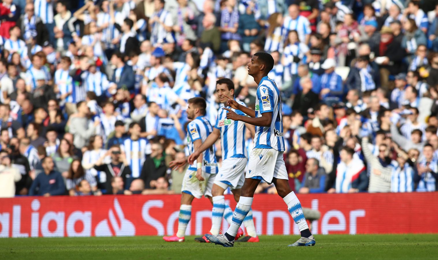 Las mejores imágenes del derbi en el Reale Arena.