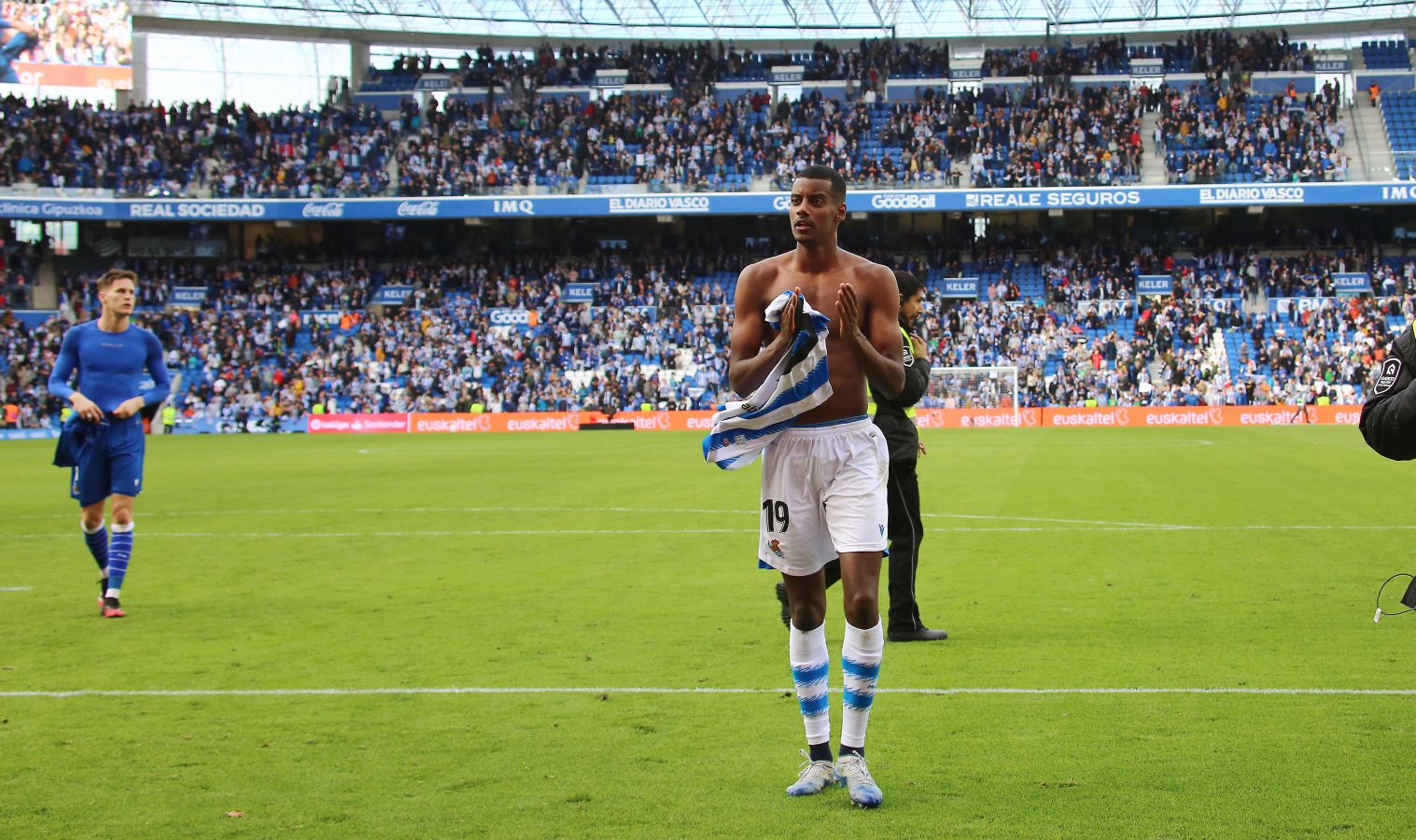 Las mejores imágenes del derbi en el Reale Arena.