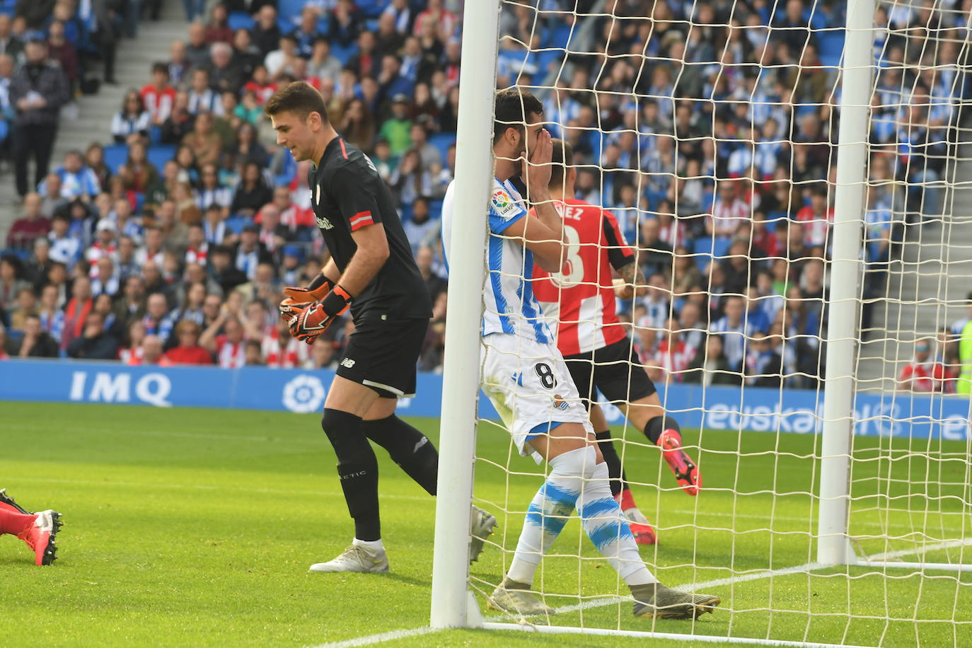 Las mejores imágenes del derbi en el Reale Arena.