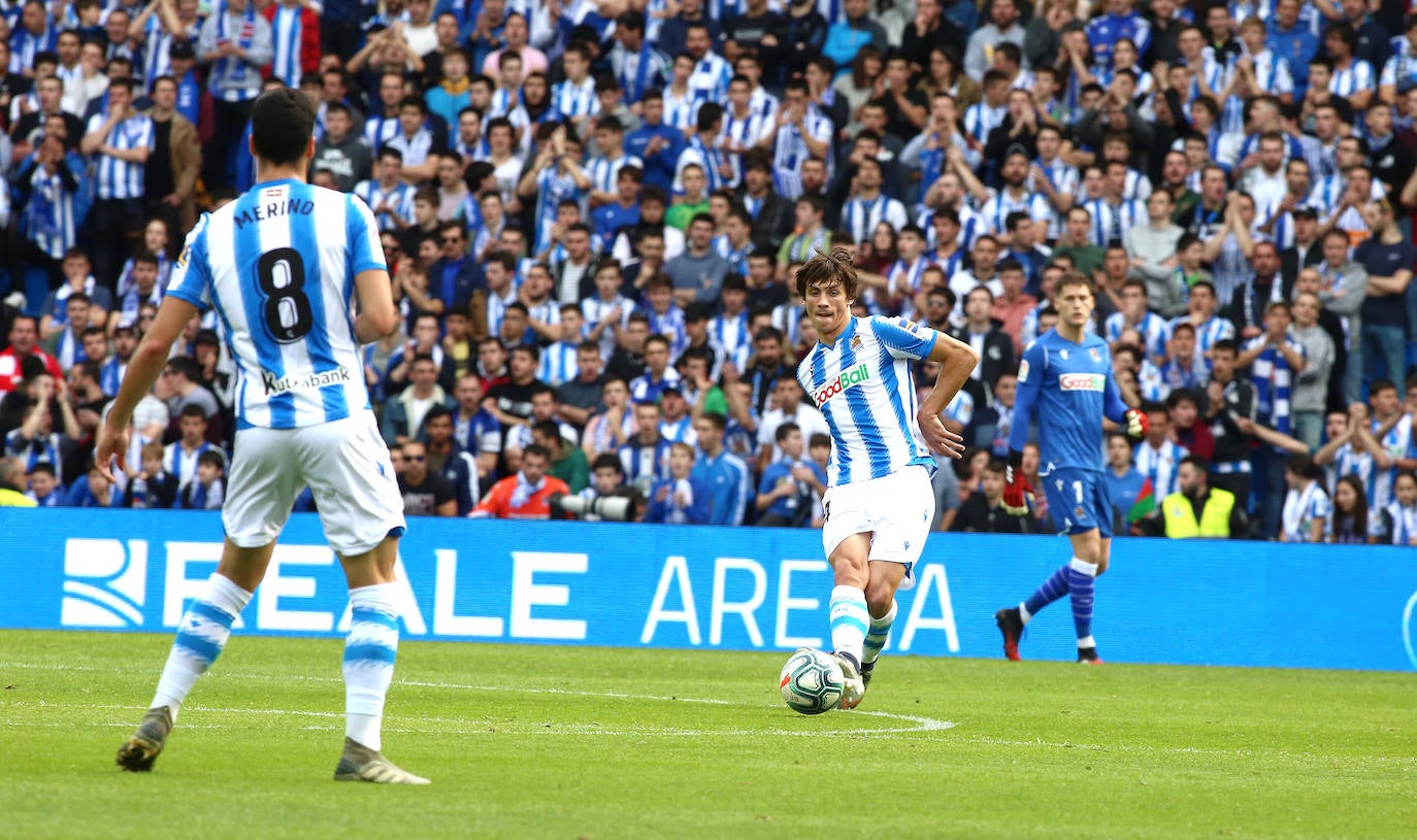 Las mejores imágenes del derbi en el Reale Arena.