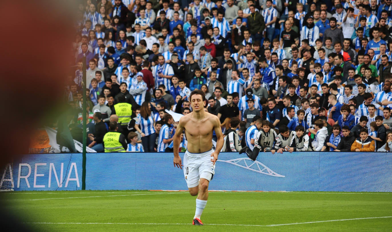 Las mejores imágenes del derbi en el Reale Arena.