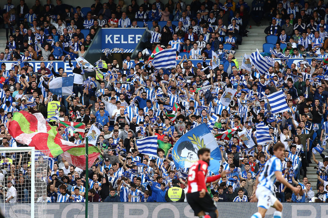 Las mejores imágenes del derbi en el Reale Arena.