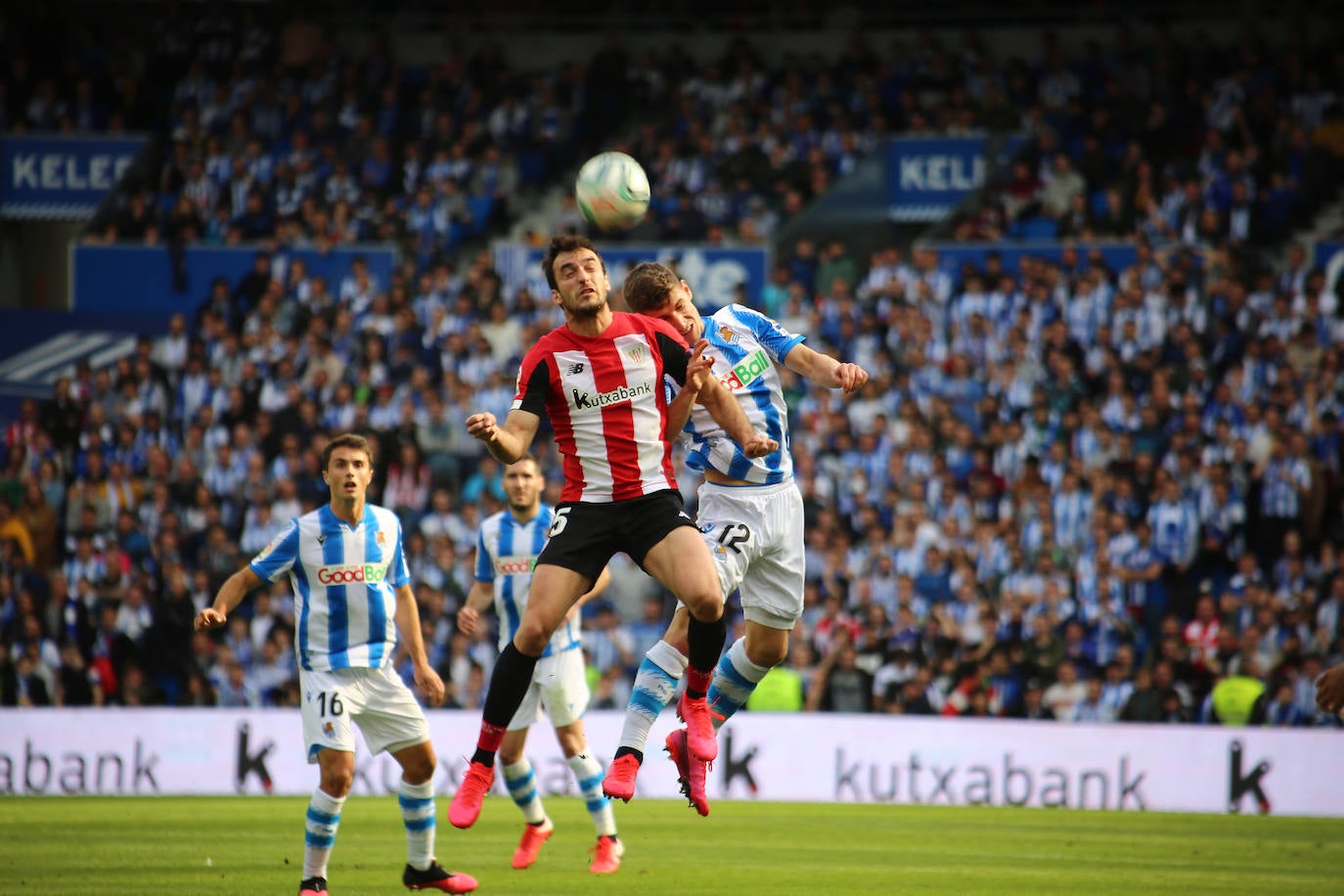 Las mejores imágenes del derbi en el Reale Arena.