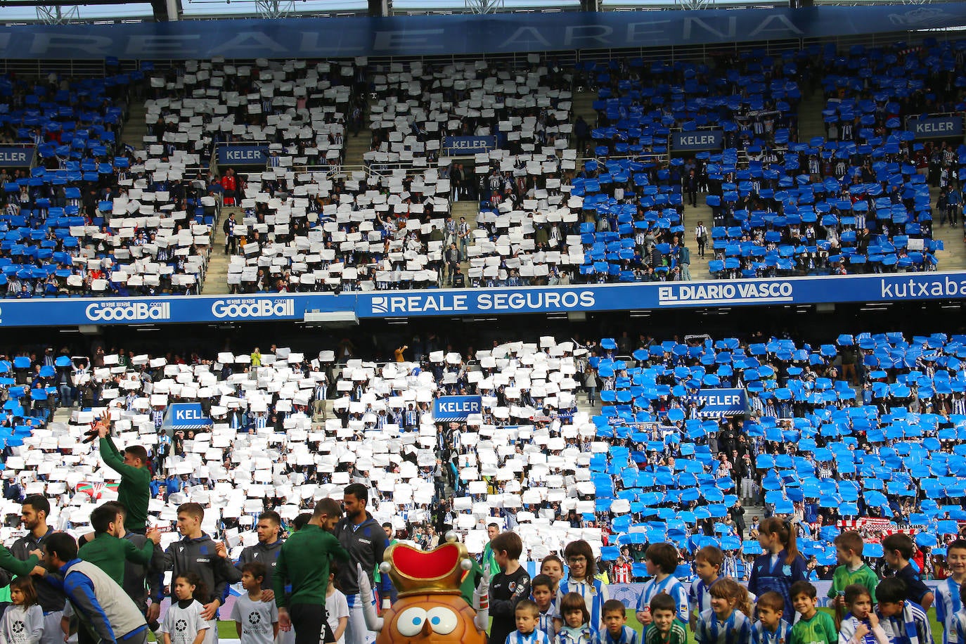Las mejores imágenes del derbi en el Reale Arena.