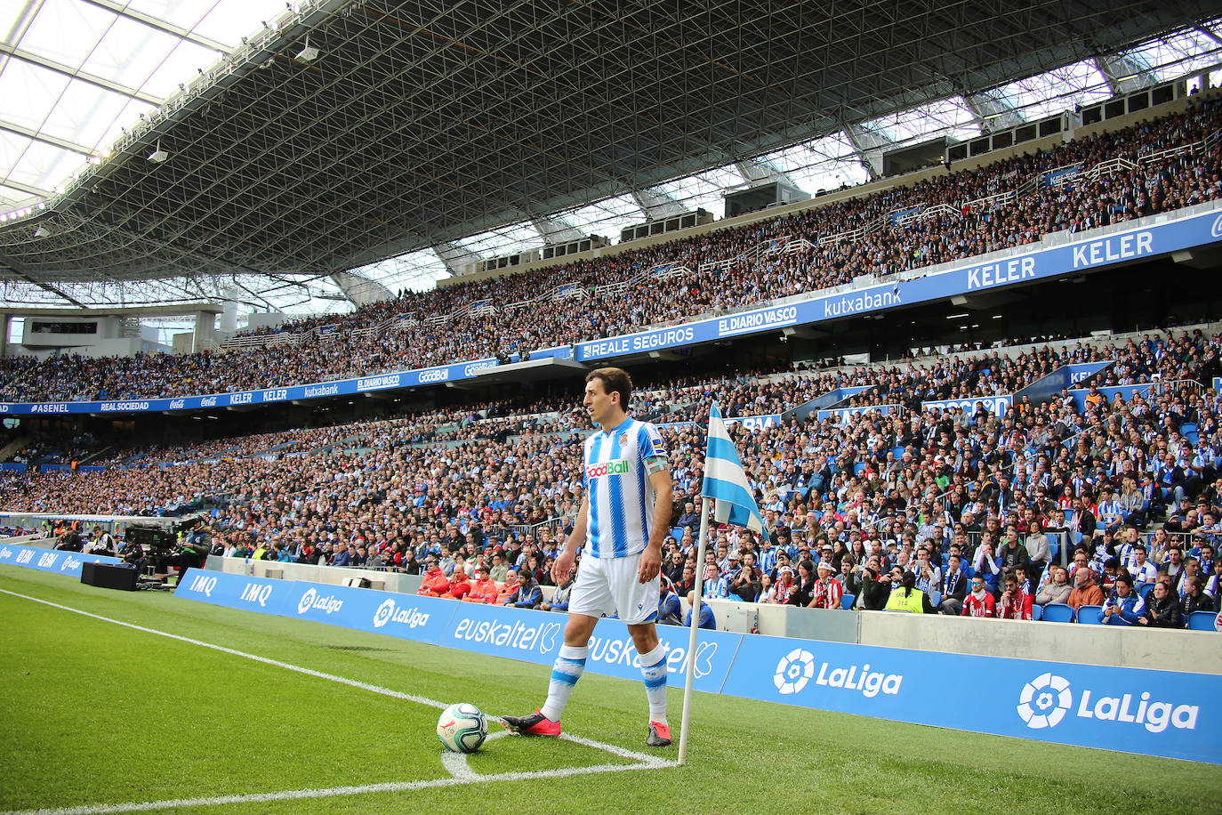 Las mejores imágenes del derbi en el Reale Arena.