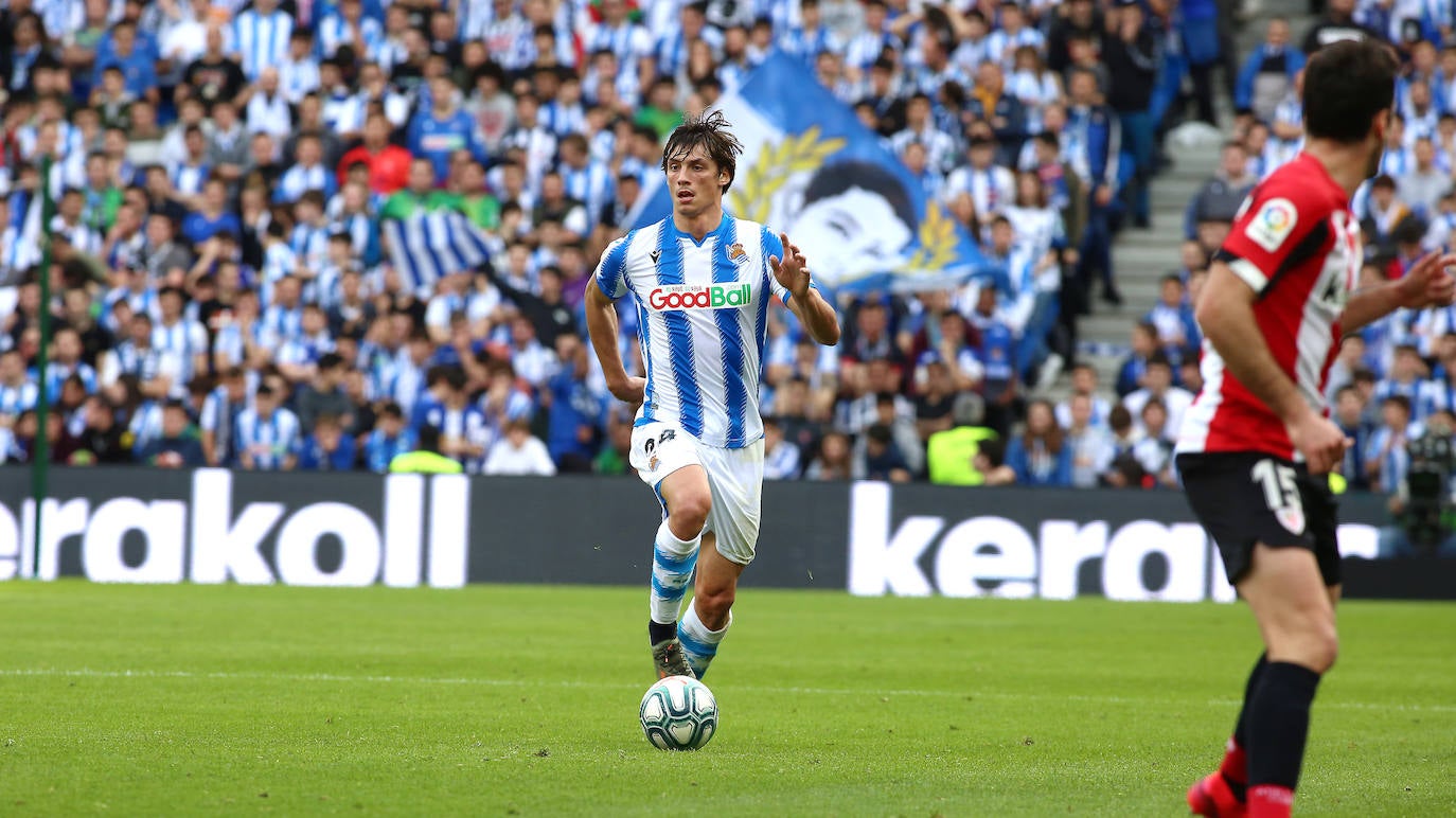 Las mejores imágenes del derbi en el Reale Arena.