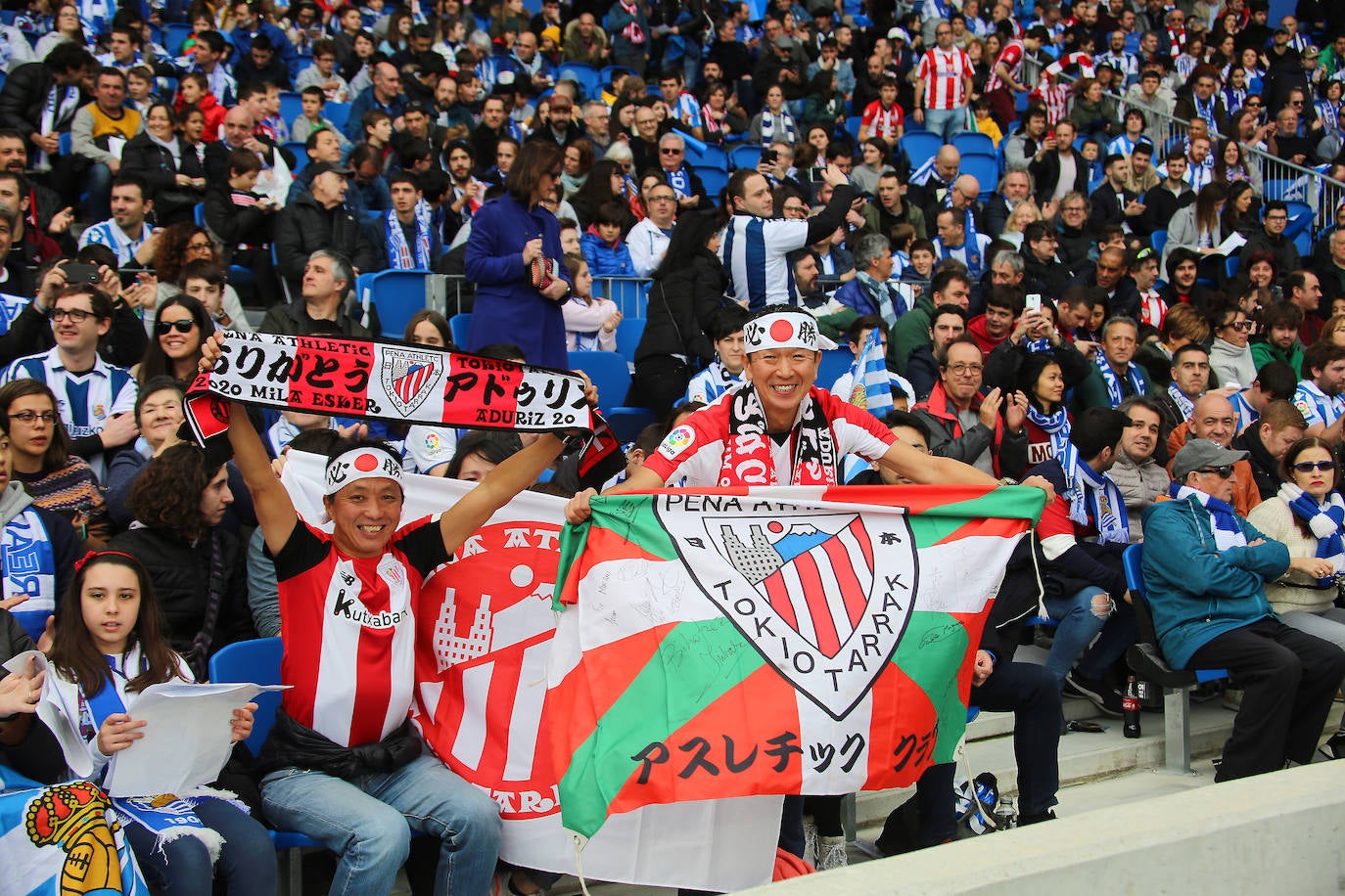 Las mejores imágenes del derbi en el Reale Arena.