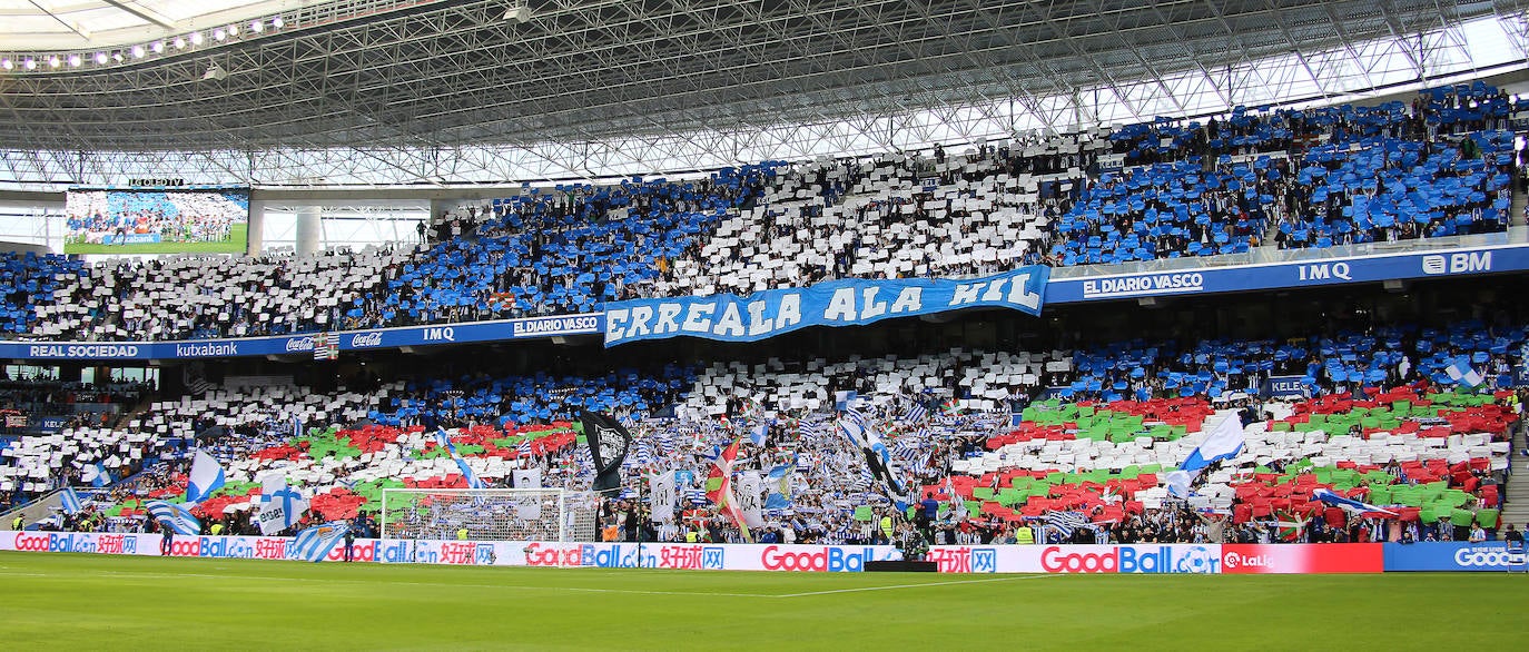Las mejores imágenes del derbi en el Reale Arena.