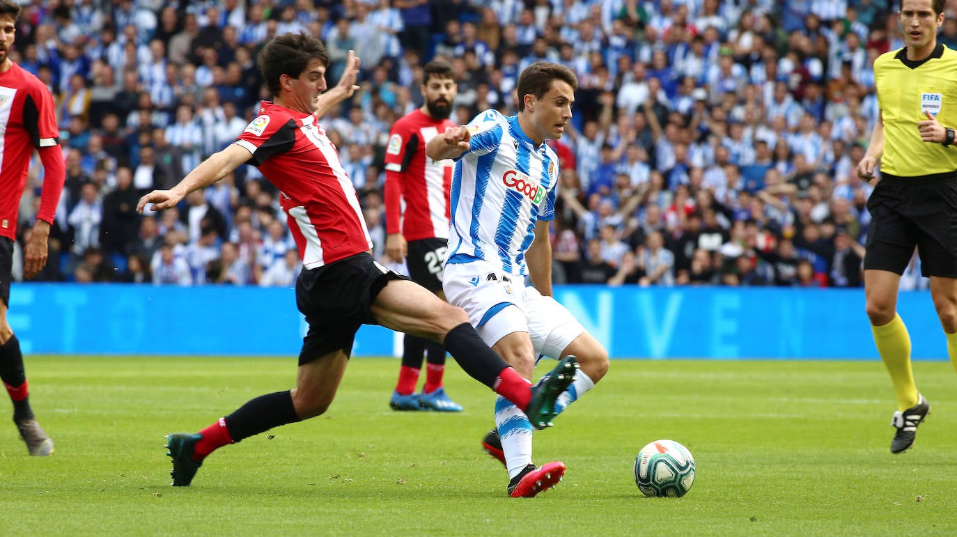 Las mejores imágenes del derbi en el Reale Arena.