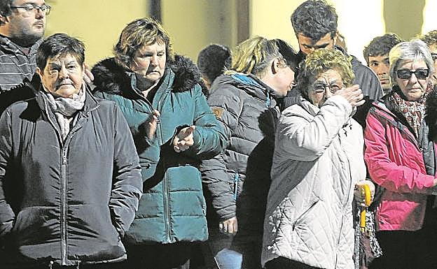 Los gestos de dolor de los concentrados en Markina