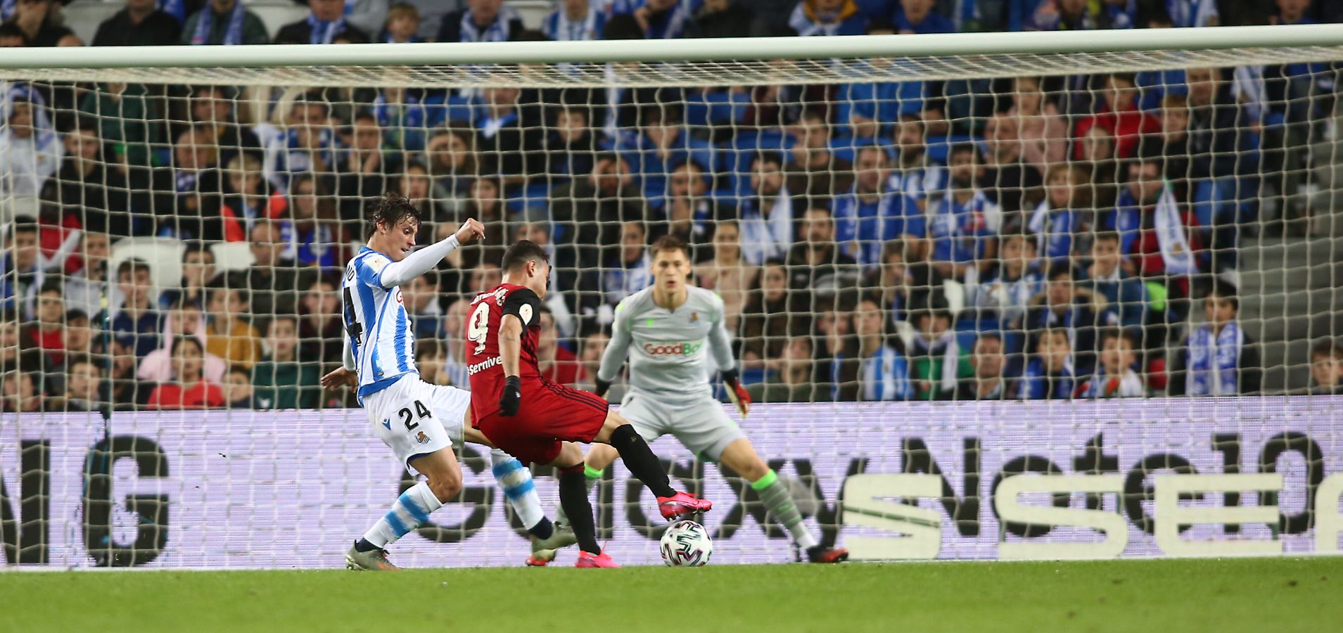 Fotos del Real Sociedad - Mirandés de semifinales de Copa