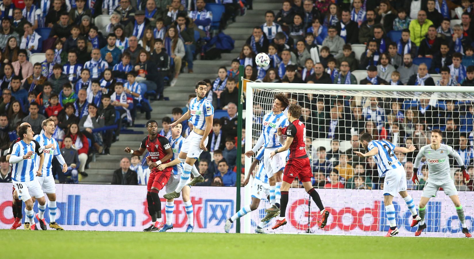 Fotos del Real Sociedad - Mirandés de semifinales de Copa