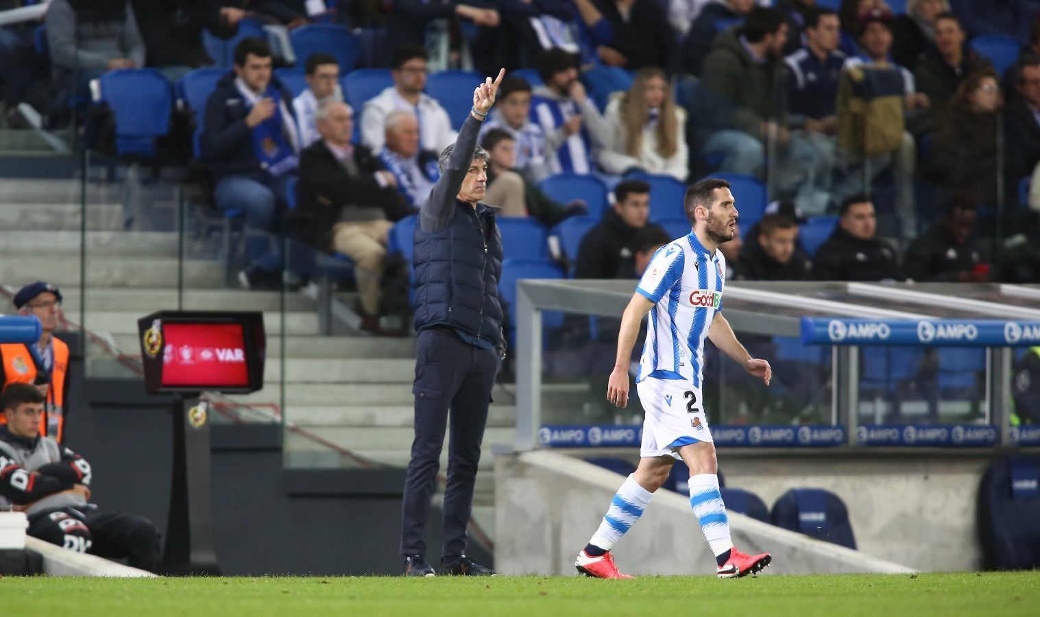 Fotos del Real Sociedad - Mirandés de semifinales de Copa