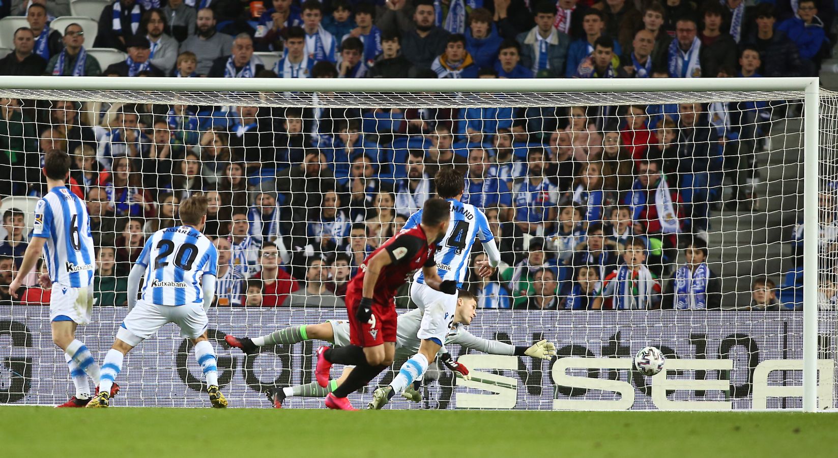 Fotos del Real Sociedad - Mirandés de semifinales de Copa