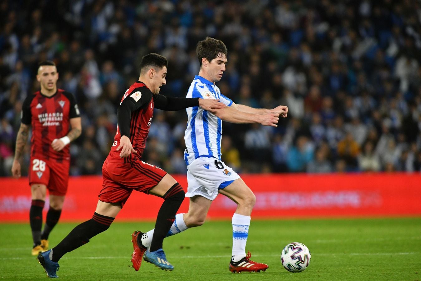 Fotos del Real Sociedad - Mirandés de semifinales de Copa