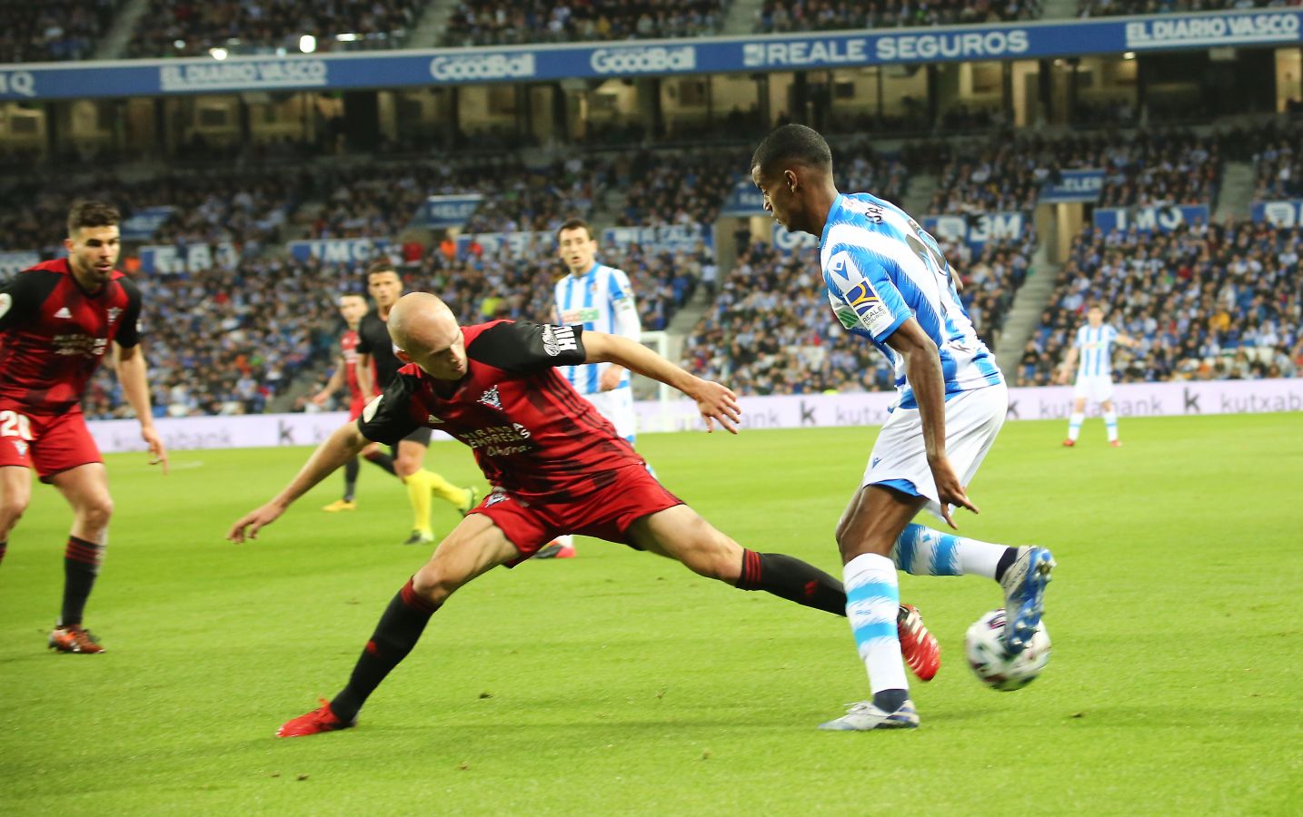 Fotos del Real Sociedad - Mirandés de semifinales de Copa