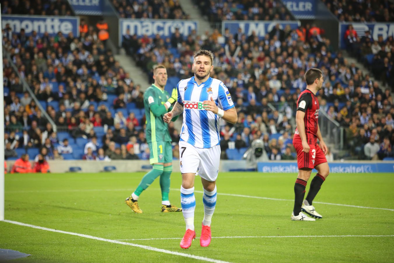 Fotos del Real Sociedad - Mirandés de semifinales de Copa