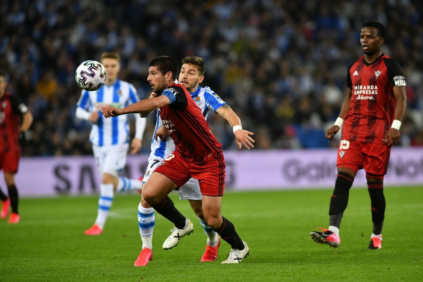 Fotos del Real Sociedad - Mirandés de semifinales de Copa