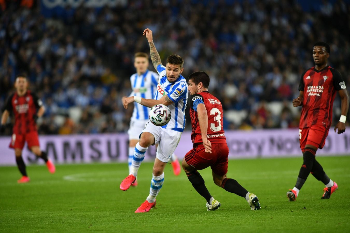 Fotos del Real Sociedad - Mirandés de semifinales de Copa