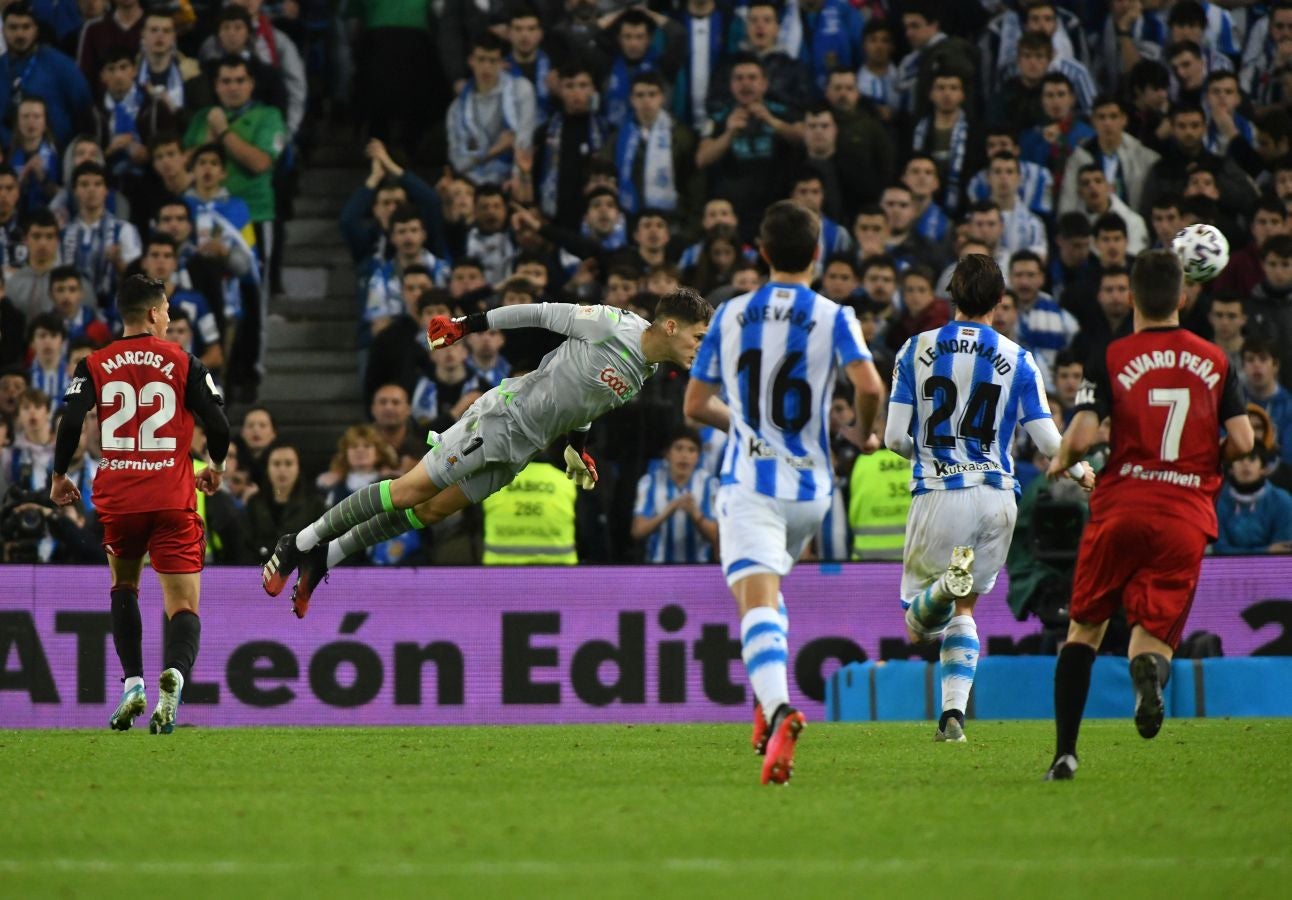 Fotos del Real Sociedad - Mirandés de semifinales de Copa
