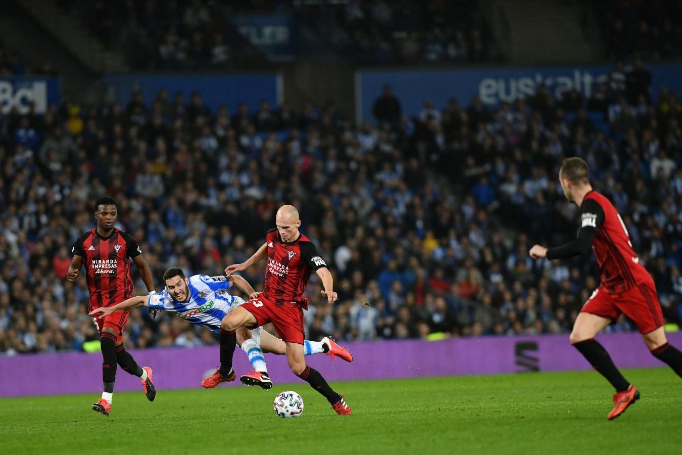 Fotos del Real Sociedad - Mirandés de semifinales de Copa