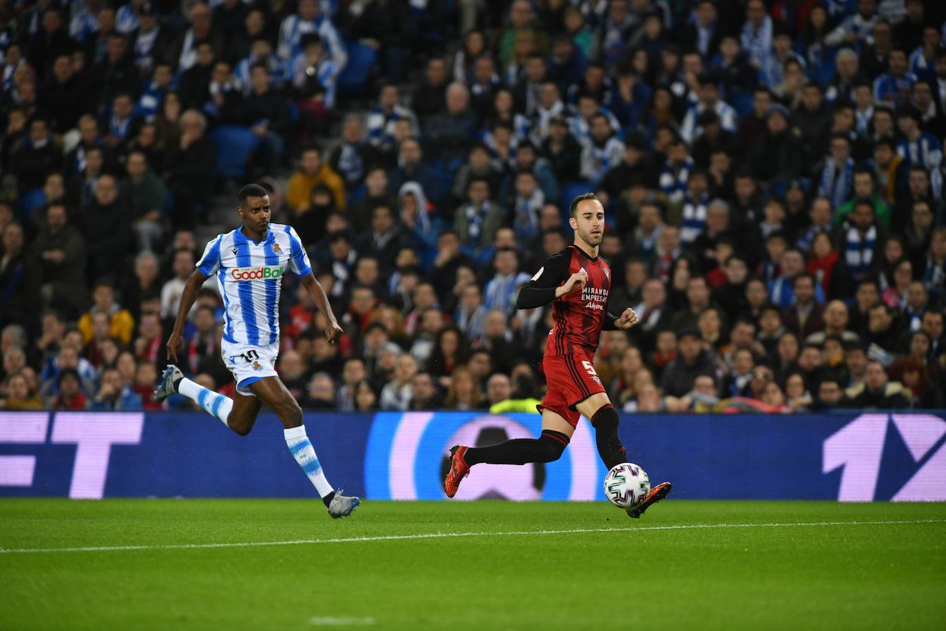 Fotos del Real Sociedad - Mirandés de semifinales de Copa