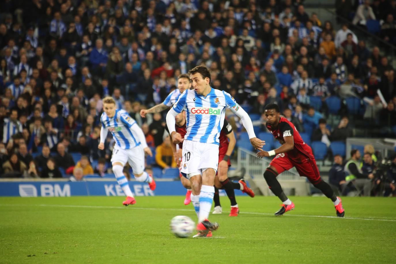 Fotos del Real Sociedad - Mirandés de semifinales de Copa