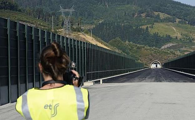 El trazado del TAV en Gipuzkoa está casi terminado. El pasado verano concluyó el tramo Antzuola-Ezkio.