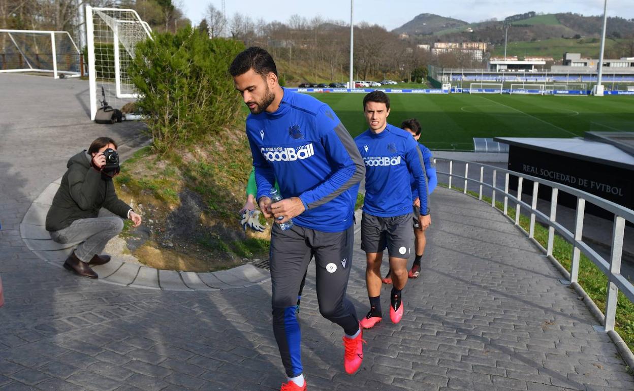 Willian José, ayer. 