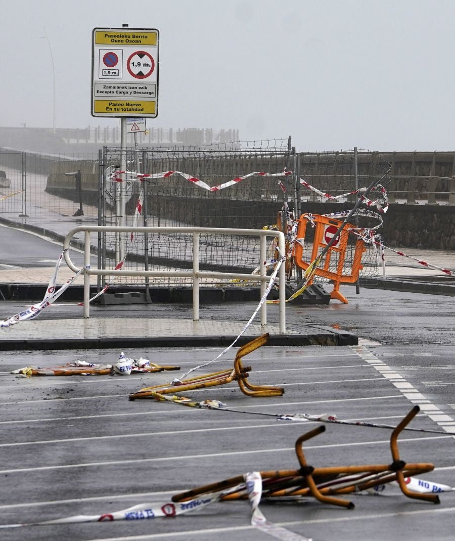 El Departamento vasco de Seguridad ha activado un aviso amarillo este lunes y el martes por riesgo para la navegación ya que se esperan olas de entre 4 y 5 metros de altura.