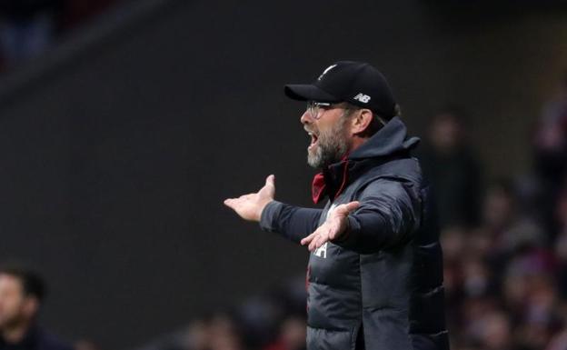 Klopp: «He visto caras felices en el Atlético pero esto no ha acabado todavía»