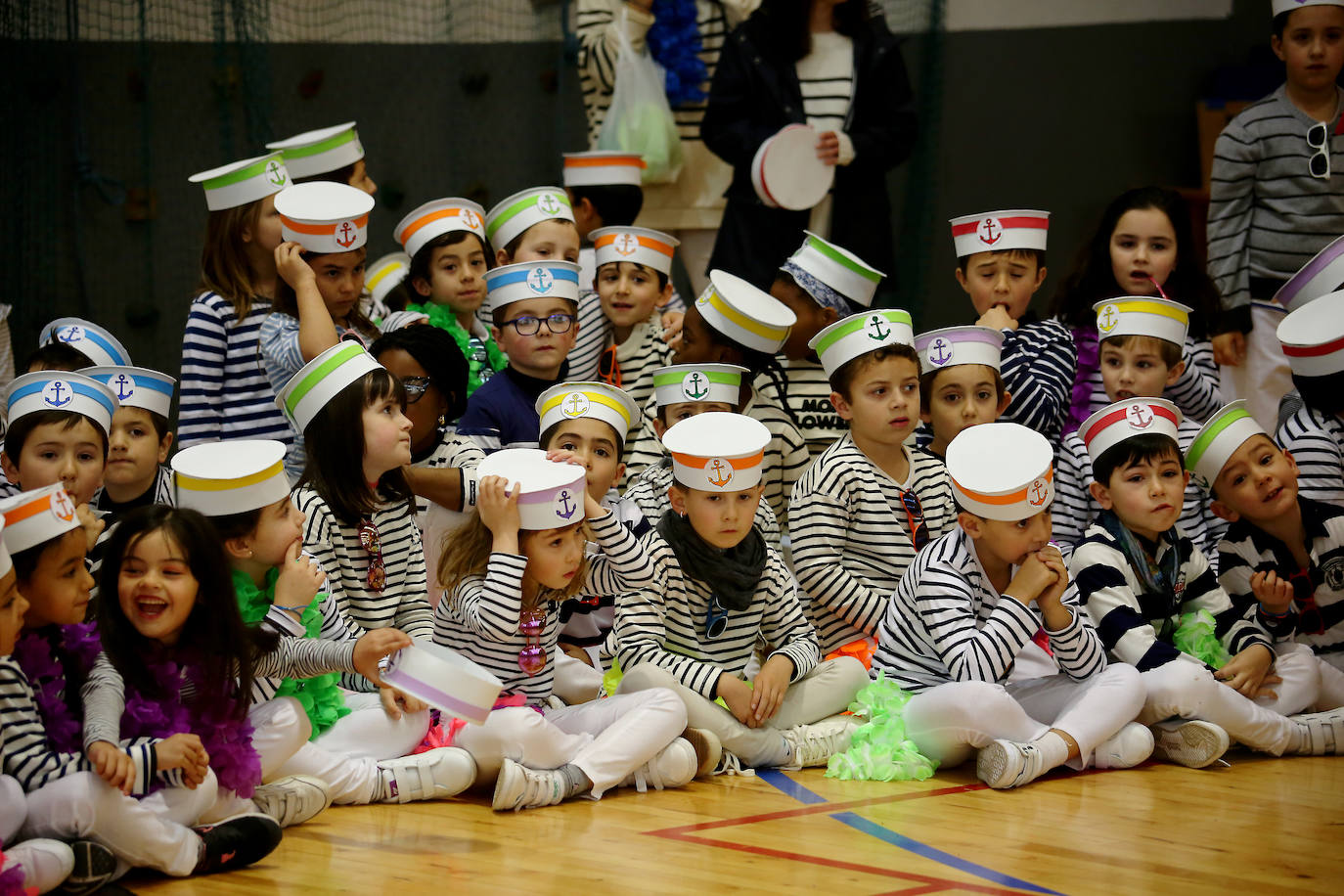 La Herri Eskola de Lezo ha vivido un viernes especial con motivo del carnaval.