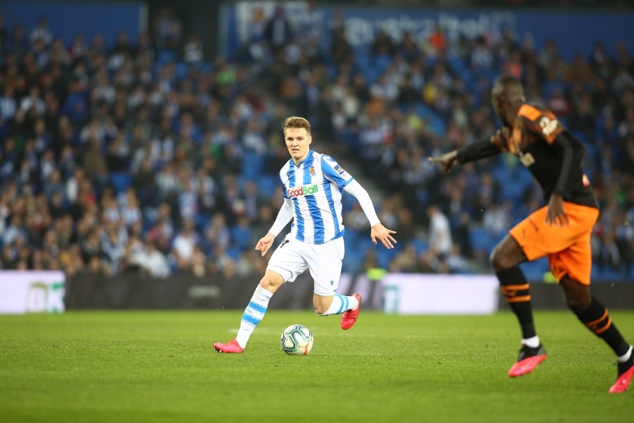 Fotos: Las mejores imágenes de la Real Sociedad contra frente al Valencia